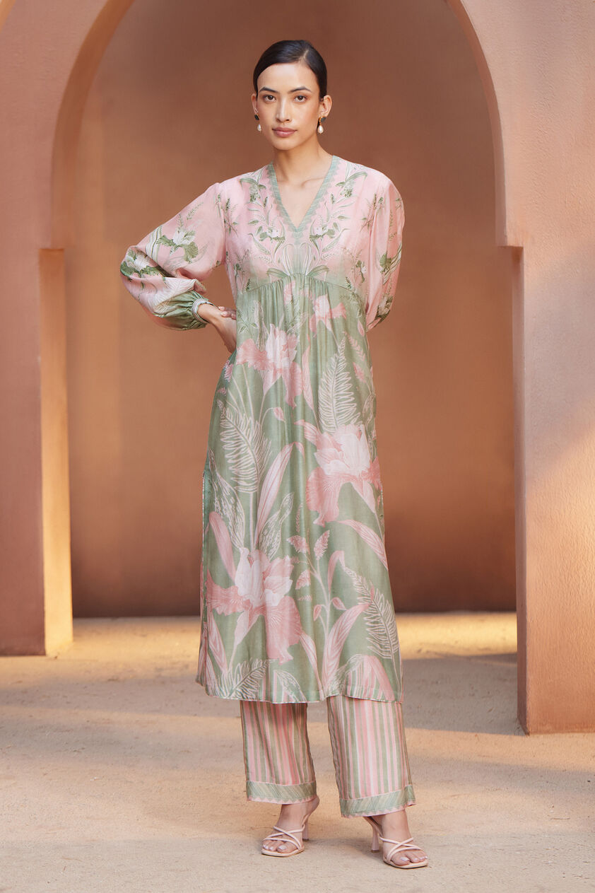 Lana Kurta Set - Pink, Pink, image 1